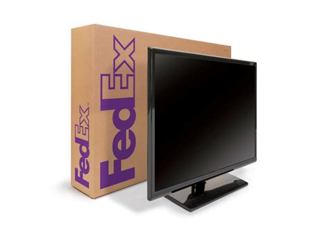 shipping a tv with fedex.